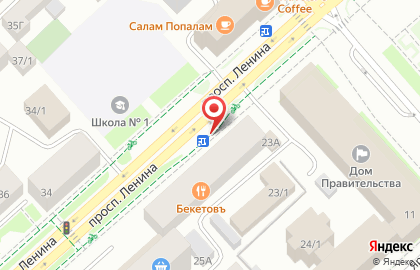 ООО Градостроитель на проспекте Ленина на карте