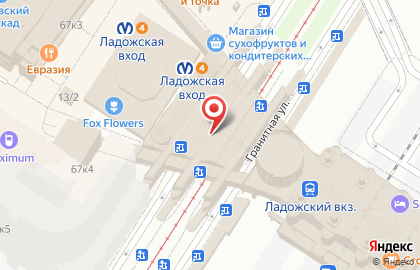 Магазин сувениров в Санкт-Петербурге на карте
