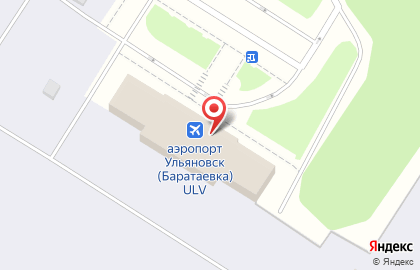 Аэропорт Ульяновск, ОАО на карте