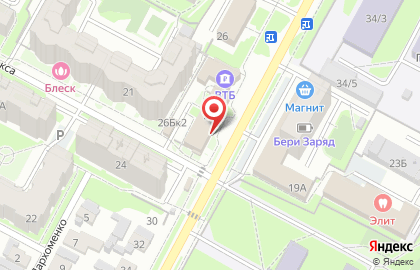 Похоронный дом Мемориал на Первомайской улице на карте