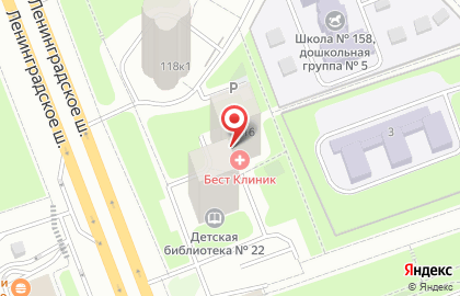 Продовольственный магазин в Москве на карте
