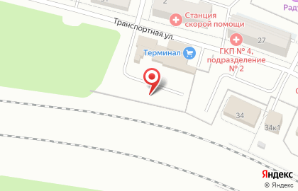 Правый берег на Транспортной улице на карте