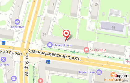 Хороший в Советском районе на карте