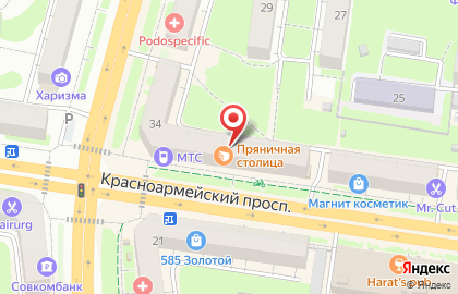 МТС в Советском районе на карте