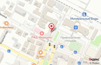 Касса по продаже билетов СВ на карте