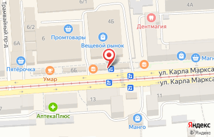 Оператор сотовой связи Tele2 в Челябинске на карте