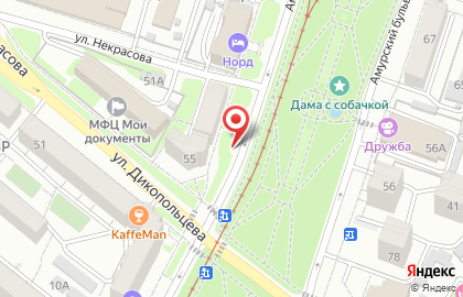 Аптека.ру на Амурском бульваре на карте
