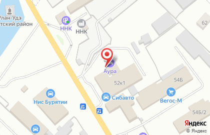 Гостиничный комплекс Аура в Советском районе на карте
