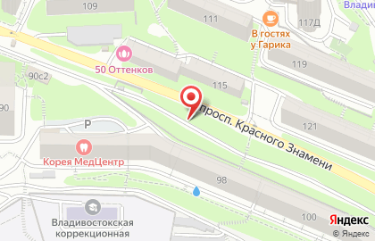 Автостоянка во Владивостоке на карте
