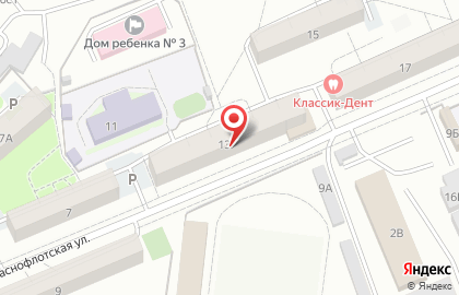 Кафе Енисей в Ленинском районе на карте