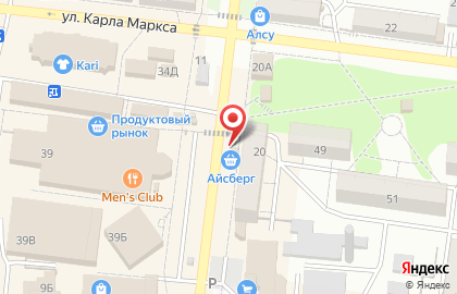 Продуктовый магазин Айсберг на улице Татарстан на карте