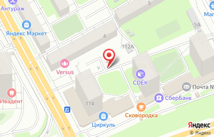 Автостоянка в Перми на карте