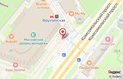 Магазин Минипорт на Комсомольском проспекте на карте