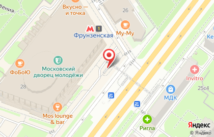 Экспресс-кофейня One Price Coffee на Комсомольском проспекте, 28 стр 1 на карте