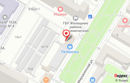 Настроение на Новочерёмушкинской улице на карте