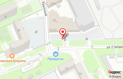 У цирка на Степана Разина на карте