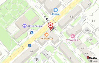 Пекарня Хлебница на Зосимовской улице на карте