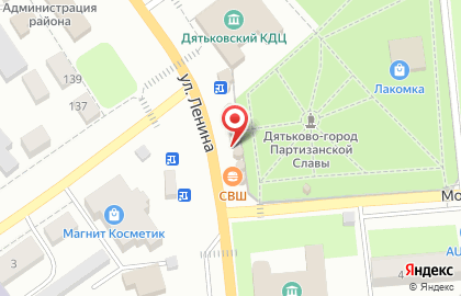 Салон связи Связной на улице Ленина на карте