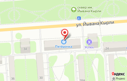 Мясной магазин Акашево на карте