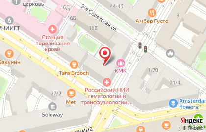Российский нии Гематологии и Трансфузиологии, Поликлиника на карте