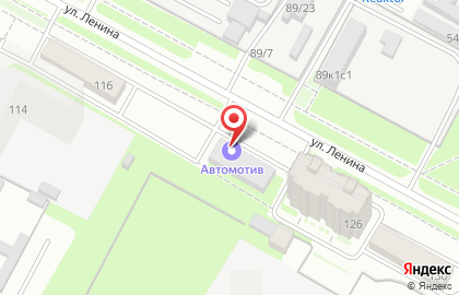 Аккумуляторный центр Автомотив на улице Ленина на карте