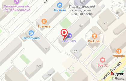 Нотариус Якушевич О.А. на карте