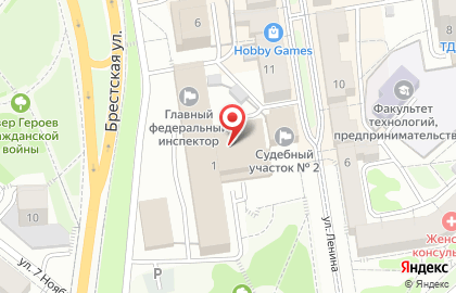 Центрально-Черноземный банк Сбербанка России на улице Ленина на карте