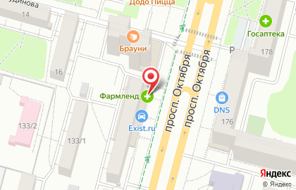 Магазин Красное & Белое в Уфе на карте