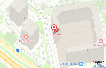 Медицинская компания Инвитро на бульваре Космонавтов на карте
