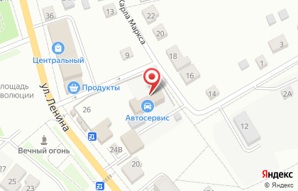 Автотехцентр в Екатеринбурге на карте