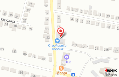 Строительный центр Корона на карте