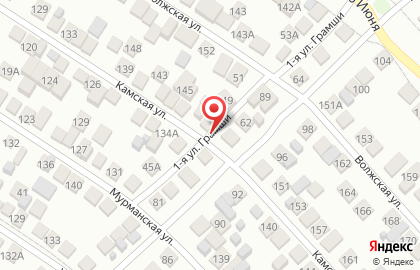 Евгений на 1-ой улице Грамши на карте