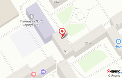 Агентство недвижимости Дельта в Центральном районе на карте