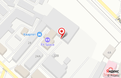 Крытая автостоянка на карте