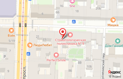 Салон красоты Loconova на карте