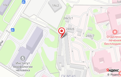 Автостоянка Мгса на улице Цюрупы на карте