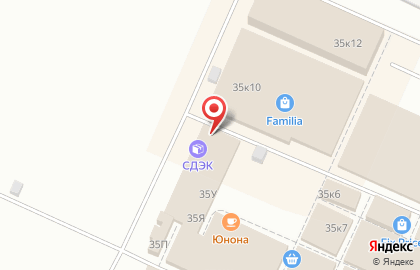 Служба экспресс-доставки Сдэк на улице Маршала Казакова на карте