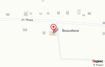 Вишневский фельдшерско-акушерский пункт на карте