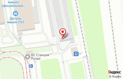 Гаражный кооператив Спутник в Калининском районе на карте