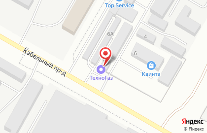 Торговая компания ТехноГаз в Чебоксарах на карте