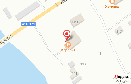 Ресторан Карелия на карте