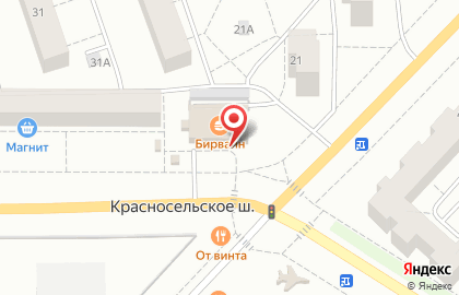 Супермаркет РиОМАГ в Пушкинском районе на карте