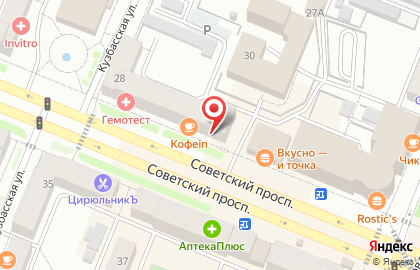 Салон-студия Авось на карте
