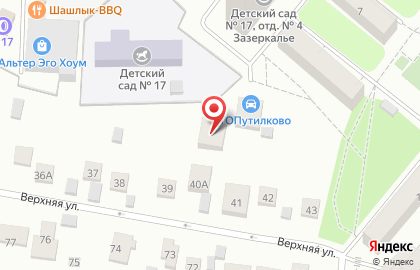 Частный пансионат для престарелых Центр Домашней заботы в Красногорске (Путилково) на карте