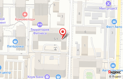 Фитнес-клуб для женщин FitCurves на улице Атарбекова на карте