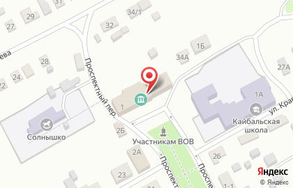 Избирательный участок №174 в Абакане на карте