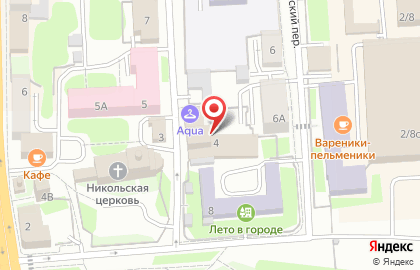 Парикмахерская в Смоленске на карте