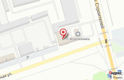 Торговая компания Агротехника на проспекте Строителей на карте