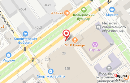 Zooтерра на Средне-Московской улице на карте
