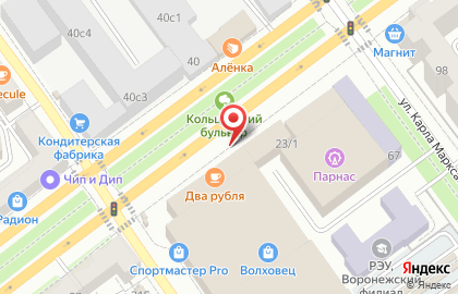 Магазин женской одежды Модница на Средне-Московской улице на карте